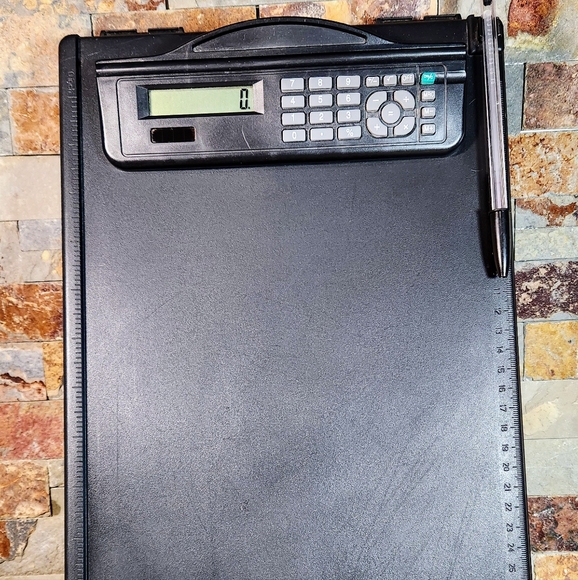 Road-Pro Mobile Desk Clipboard • Built-In Dual Battery / Solar  • - Picture 1 of 8